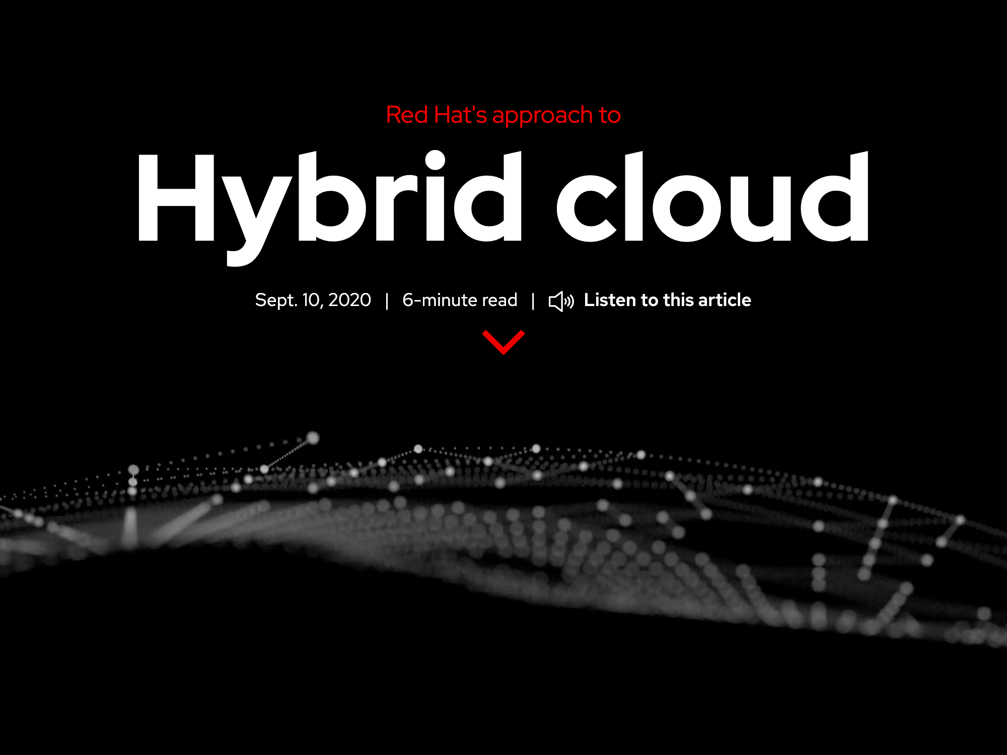 Example of WebDMS patterns showing hybrid cloud